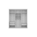 Ver imagem 3 de Guarda-Roupa Casal com Espelho 3 Portas 3 Gavetas Hórizon