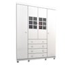 Guarda-Roupa Infantil com Pés Capricho 4 Portas 4 Gavetas - 2