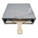 Ver imagem 1 de Forno Pizza para Fogão Refratário 1 Pizza em Aço Inox