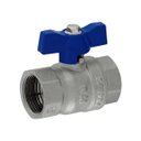 Ver imagem 1 de Válvula Esfera 3/8 Passagem Plena Fêmea X Fêmea Latão Forjado Borboleta Industrial Pn40 Ivm Italy