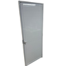 Porta de Aluminio Lambril Branco com Maçaneta Linha 25 - 210x70 Esquerda - 3