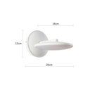 Ver imagem 2 de Arandela Nordecor Pyana 10w Led Bivolt Branco 3000k Luz Amarela 2855