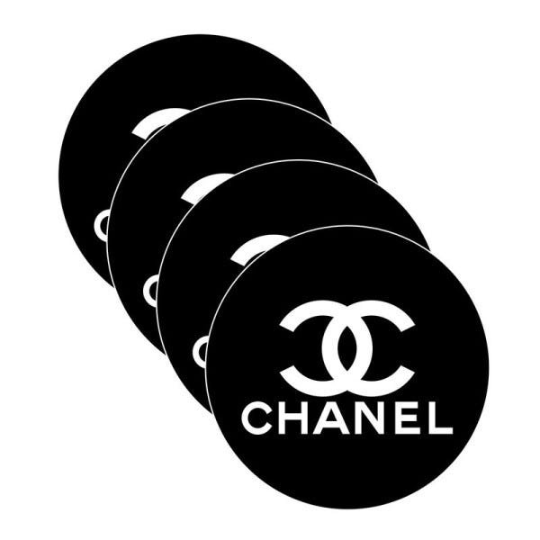 Sousplat Chanel - 4 Peças - Sem base - 1