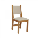 Ver imagem 3 de Mesa de Jantar Retangular Holy com 4 Cadeiras Sol Mel/blonde/bege - Casa Giulia