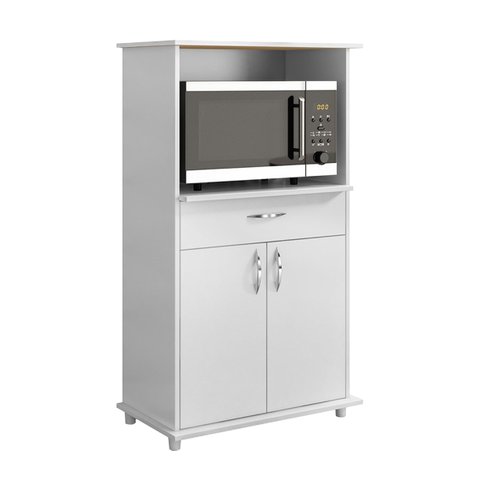 Balcão de Cozinha Bering Branco - MoveisAqui Notável