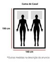 Ver imagem 2 de Cama de Casal Prime de Madeira Maciça Angelim Pedra/Tauari - Cor Imbuia