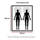 Ver imagem 2 de Cama Queen Size Pérola de Madeira Maciça Angelim Pedra/Tauari - Imbuia