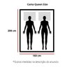 Cama Queen Size Pérola de Madeira Maciça Angelim Pedra/Tauari - Imbuia - 2