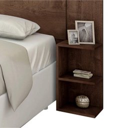 Cabeceira Solteiro com 1 Mesa de Apoio Palma Kaiki Móveis - 6 Cabeceira Solteiro com 1 Mesa de Apoio Palma Kaiki Móveis - 6