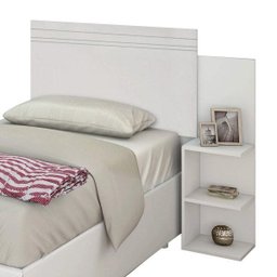 Cabeceira Solteiro com 1 Mesa de Apoio Palma Kaiki Móveis - 2 Cabeceira Solteiro com 1 Mesa de Apoio Palma Kaiki Móveis - 2