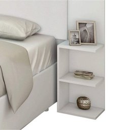 Cabeceira Solteiro com 1 Mesa de Apoio Palma Kaiki Móveis - 6 Cabeceira Solteiro com 1 Mesa de Apoio Palma Kaiki Móveis - 6