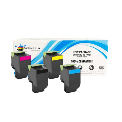 Toner Compatível 70c8hk0 Ciano Cs510 510de 510dhe 8k