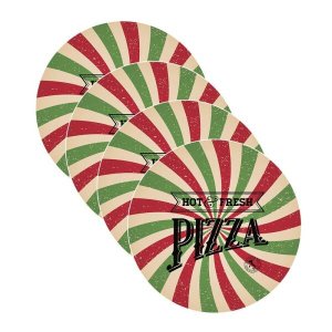 Sousplat Hot Pizza - 4 Peças - sem Base