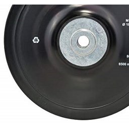 DISCO SUPORTE DE LIXA 7 COM PORCA BOSCH 2608601209 - 3