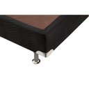 Ver imagem 3 de Cama Box Base Queen Americana Suede Nero Black (158x198x23) - Ortobom