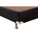 Ver imagem 2 de Cama Box Base Queen Americana Suede Nero Black (158x198x23) - Ortobom