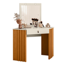 Ver imagem 1 de Camarim Ripado com Led e Espelho Uraí Cinamomo Off White