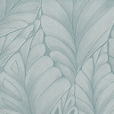 Ver imagem 1 de Papel de Parede Vinílico Folhagem Tropical Azul Serenity Texturizado - Coleção Poet Chart 5