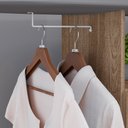 Ver imagem 5 de Balcão Passadeira Tábua de Passar Melissa Carvalho Rústico Multiuso 2 Portas Carvalho Rústico - Nici