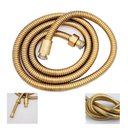Ver imagem 2 de Engate para Ducha Higienica Chuveirinho Banheiro Lavabo Mangueira Flexivel 1 Metro e 50cm Resistente
