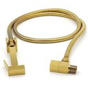 Ver imagem 1 de Engate para Ducha Higienica Chuveirinho Banheiro Lavabo Mangueira Flexivel 1 Metro e 50cm Resistente