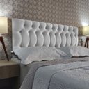 Ver imagem 1 de Cabeceira Solteiro Estofada 1896 Suede Branco 90 X 120 Rbl