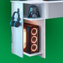 Ver imagem 1 de Mesa de Escritório Gamer MDF 114cm Branco Qmovi