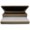 Bicama Box Baú 3 em 1 Solteirão 110x188x046 com Cama Auxiliar Ortopédica Firme Sued Bege - 1
