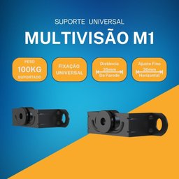 Suporte Fixo Universal para Tv 14" a 84" até 100kg Multivisão M1 Aço Preto - 2