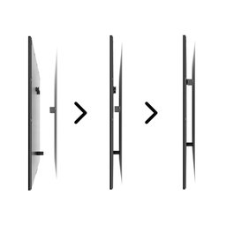Suporte Fixo Universal para Tv 14" a 84" até 100kg Multivisão M1 Aço Preto - 5