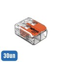 Ver imagem 2 de 30 Conectores Automáticos até 6,0mm 2 Polos 41a 221-612 - Wago