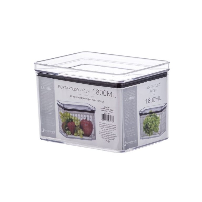 Porta Tudo Fresh Hermético Lumini 1.800 ML