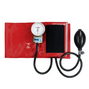 Aparelho de Pressão P.a.med Adulto Nylon Velcro Vermelho