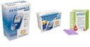 Ver imagem 1 de Kit Aparelho Medidor Glicose Descarpack Plus com 100 Tiras + 100 Lancetas