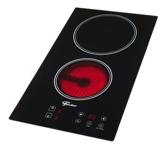 Fogão Elétrico Touch Cooktop 2 Bocas Ideal Studio Fischer