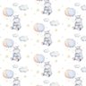 Papel De Parede Autoadesivo Baby Hipopótamo Cute 3,00 x 0,58 m - 2