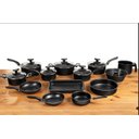 Ver imagem 1 de Kit 13 Panelas Preto Moderno Sofisticado Antiaderente