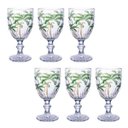 Ver imagem 1 de Jogo de Taças Água Palm Tree Colors 260ml Class Home 6pçs