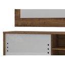 Ver imagem 4 de Rack Enzo com Painel Gênesis Canela com Off White - Mirarack