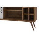 Ver imagem 6 de Rack Enzo com Painel Gênesis Canela com Off White - Mirarack