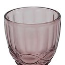 Ver imagem 3 de Jogo de 6 Taças Marsala Rosa Vidro para Vinho Água Drinks - 17x8,8cm