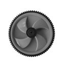 Ver imagem 2 de Roda Dupla de Exercícios Abdominais e Lombar Athletic com Pegador Antideslizante