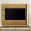 Ver imagem 1 de Painel para TV de 42" 1,50m Pl3004 Tecno Móbili Natural/Off White