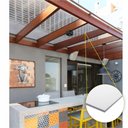 Ver imagem 4 de Kit Policarbonato Compacto Cristal 3mm 2,00m X 3,00m - Perfis Naturais