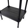 Estante de Plástico Modular Multiuso 2 Prateleiras 1 Torre Preta Montável 26 Kg Qualyplas 2 PRATELEI - 4