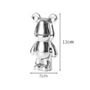 Ver imagem 5 de Porta Palitos de Dente Paliteiro em Forma de Urso Prateado