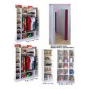 Ver imagem 6 de Armário Colméias E Cabideiro + Provador + Estante Prateleira