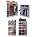 Ver imagem 1 de Expositores Loja Roupa Colméia Cabideiro Arara 4 Peças Magia Móveis