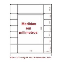 Expositores para Mostruário de Loja 4 Peças Magia Móveis - 9