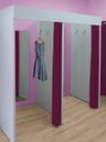 Ver imagem 2 de Expositor Colméia Armário Arara Balcão Loja Roupa 9 Peças